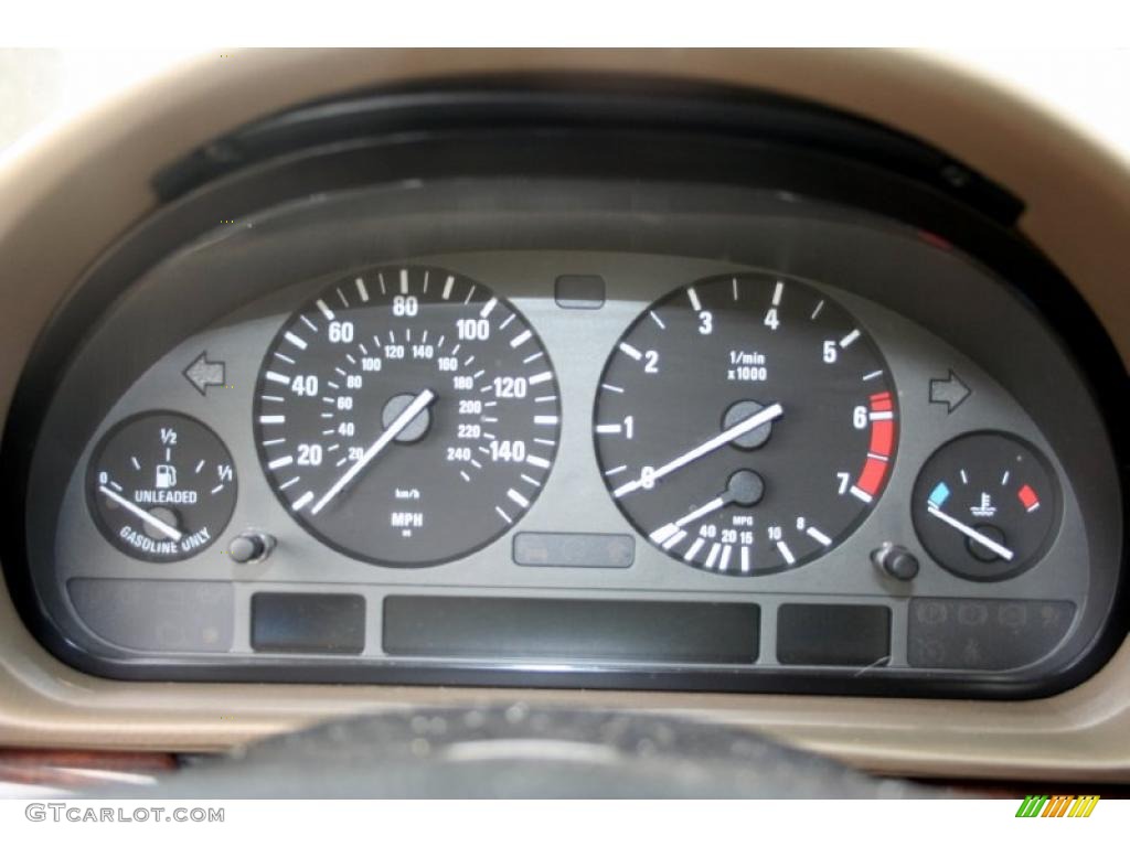 2000 BMW 7 Series 740iL Sedan Gauges Photo #43789786