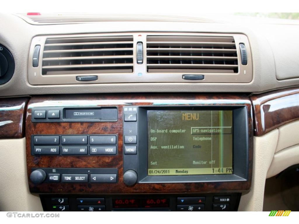 2000 BMW 7 Series 740iL Sedan Controls Photo #43789946