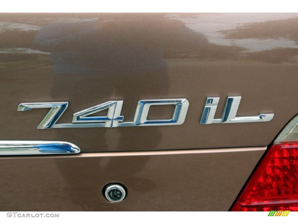 2000 7 Series 740iL Sedan - Impala Brown Metallic / Sand photo #86