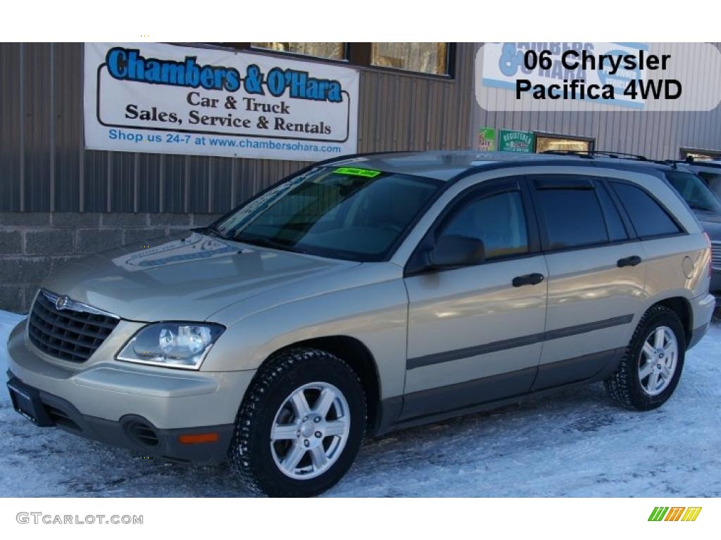 2006 Pacifica AWD - Linen Gold Metallic Pearl / Light Taupe photo #1