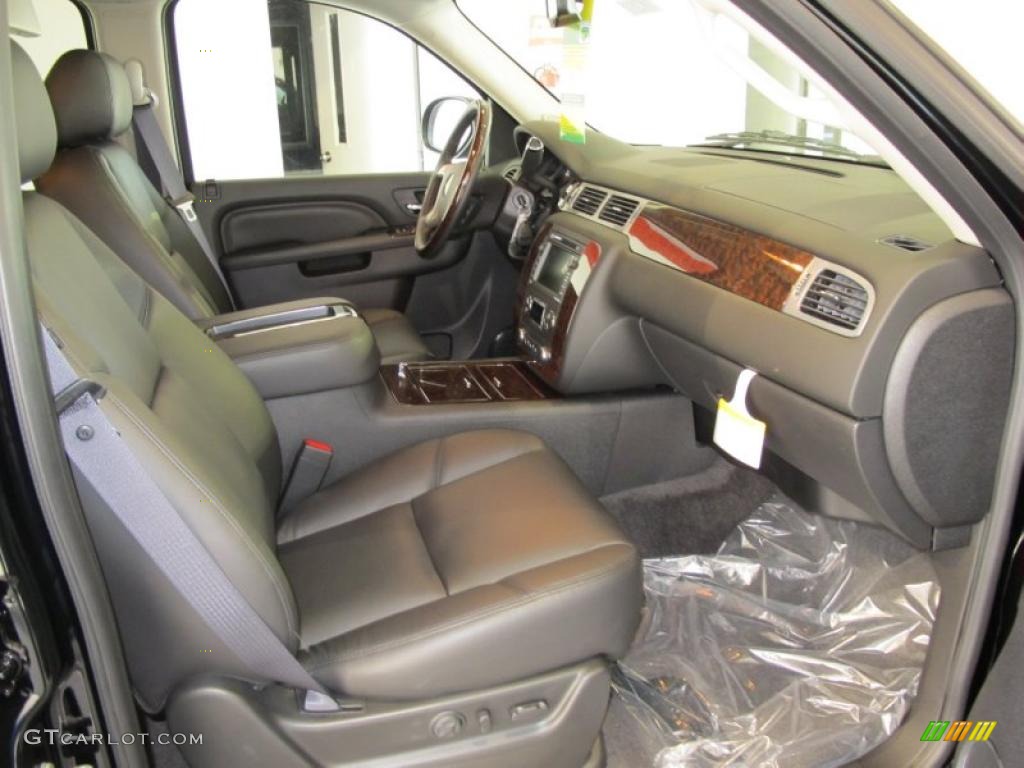 Ebony Interior 2011 GMC Yukon XL Denali Photo #43794276