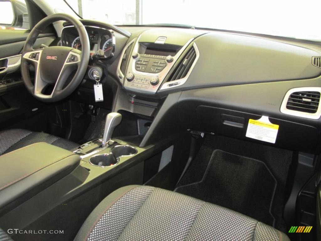 2011 GMC Terrain SLE Jet Black Dashboard Photo #43795120