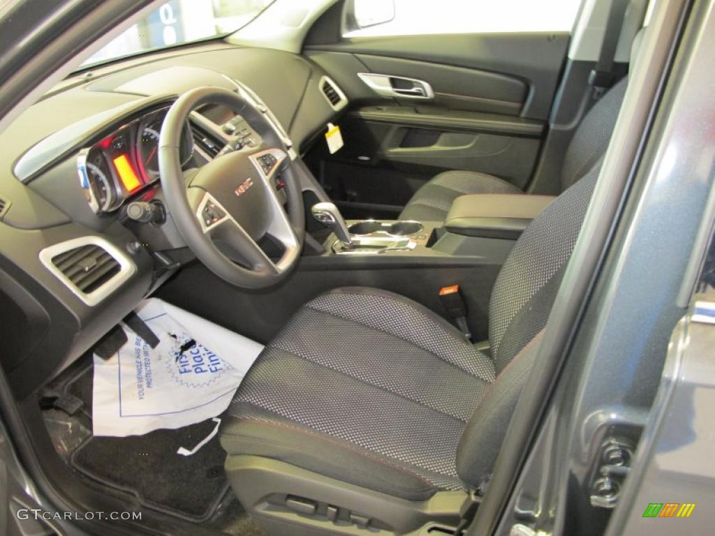 Jet Black Interior 2011 GMC Terrain SLE Photo #43795172