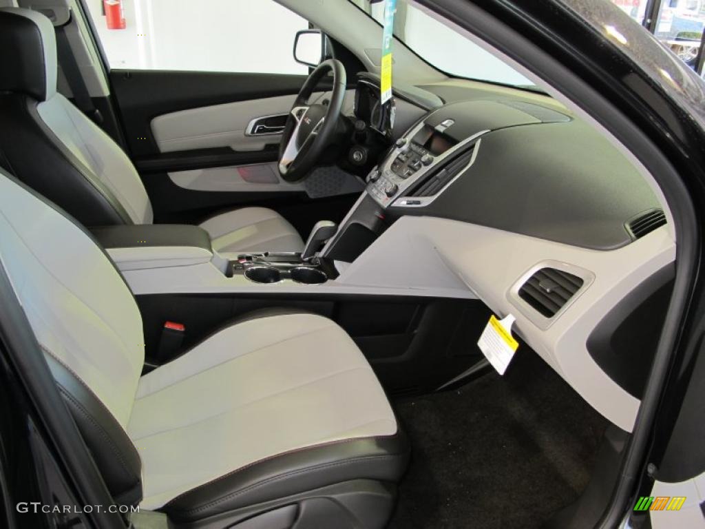 Light Titanium Interior 2011 GMC Terrain SLT Photo #43795673