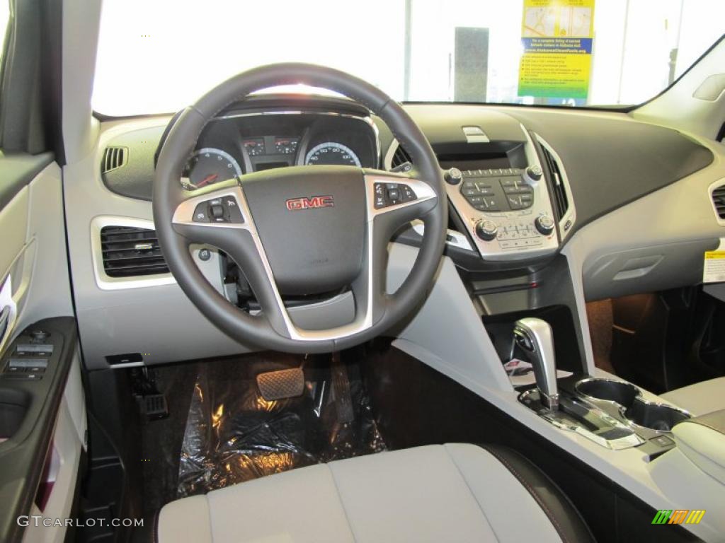 2011 GMC Terrain SLT Light Titanium Dashboard Photo #43795705