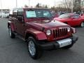 2011 Deep Cherry Red Jeep Wrangler Unlimited Sahara 4x4  photo #5