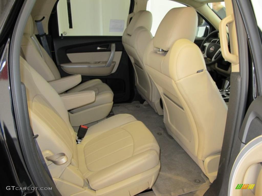 Cashmere Interior 2011 GMC Acadia SLT AWD Photo #43796173
