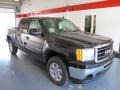 2011 Onyx Black GMC Sierra 1500 SLT Crew Cab 4x4  photo #5