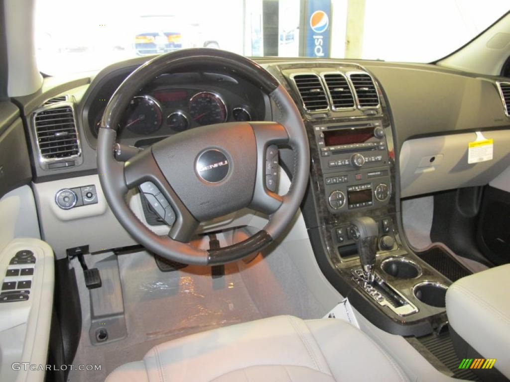 Light Titanium Interior 2011 GMC Acadia Denali Photo #43798985