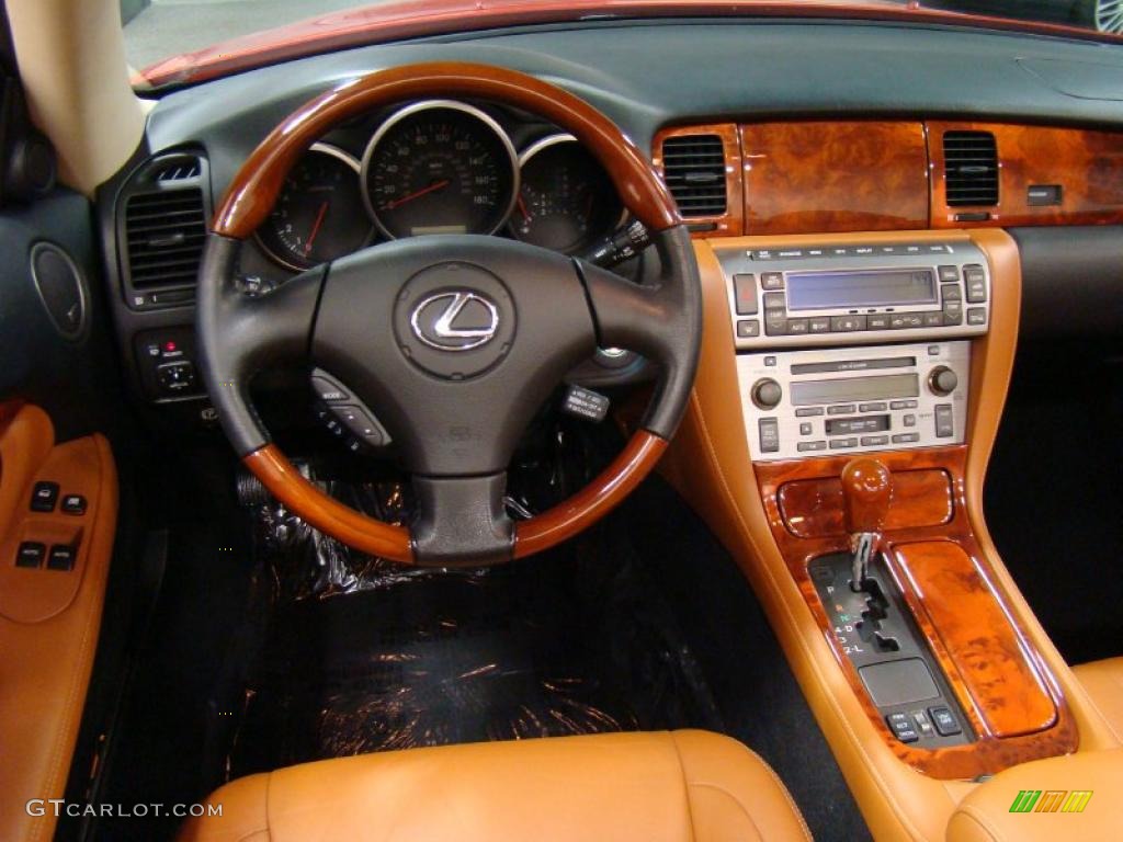 2004 Lexus SC 430 Saddle Dashboard Photo #43800061