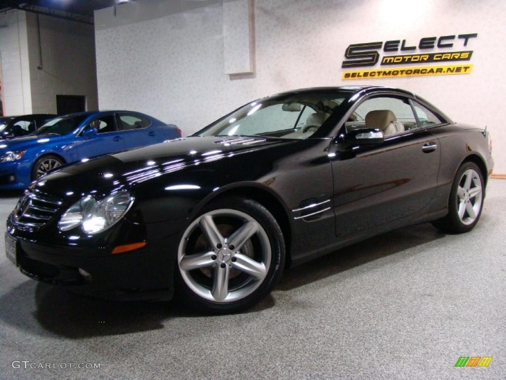 2004 SL 500 Roadster - Black / Stone photo #1