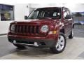 2011 Deep Cherry Red Crystal Pearl Jeep Patriot Latitude X  photo #2