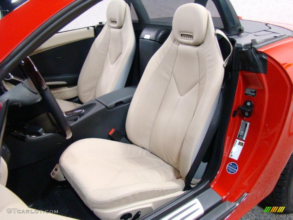 Beige Interior 2008 Mercedes-Benz SLK 350 Roadster Photo #43801029