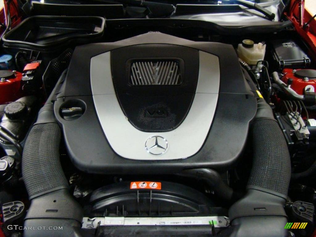 2008 Mercedes-Benz SLK 350 Roadster 3.5 Liter DOHC 24-Valve VVT V6 Engine Photo #43801105