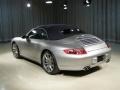 Arctic Silver Metallic - 911 Carrera 4S Cabriolet Photo No. 2