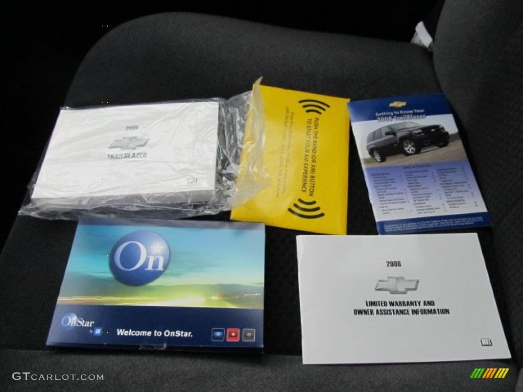 2008 TrailBlazer LT 4x4 - Dark Cherry Metallic / Ebony photo #23