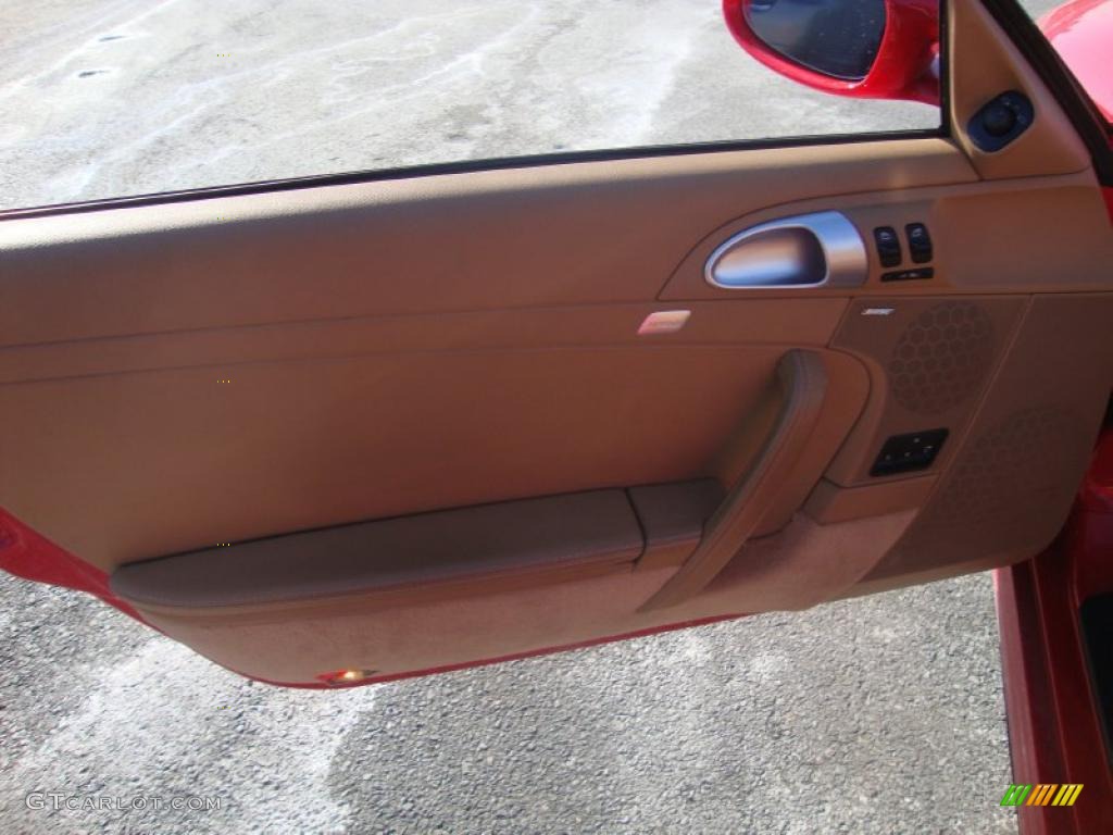 2006 911 Carrera 4S Cabriolet - Guards Red / Sand Beige photo #13