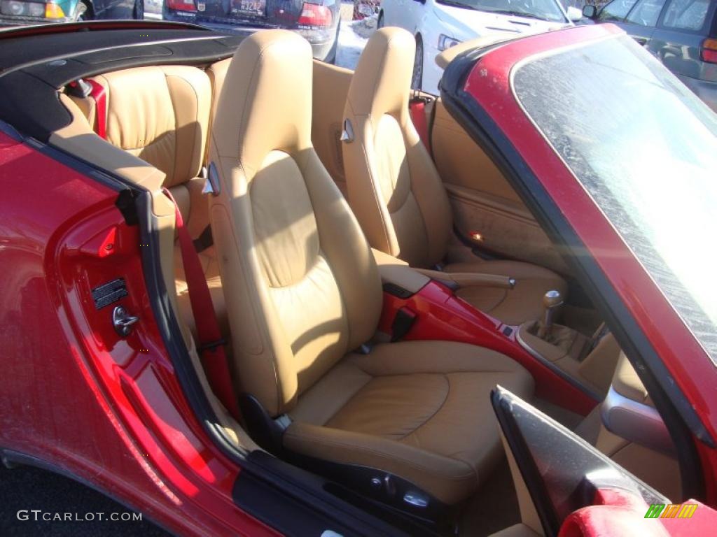 2006 911 Carrera 4S Cabriolet - Guards Red / Sand Beige photo #20