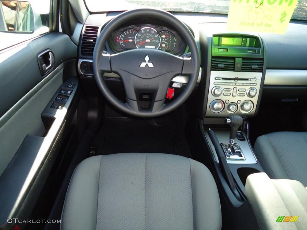 2010 Mitsubishi Galant FE Medium Gray Dashboard Photo #43814362