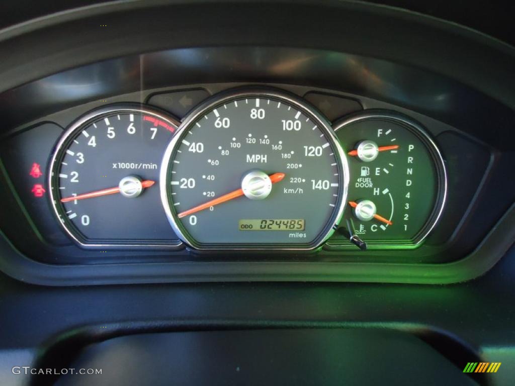 2010 Mitsubishi Galant FE Gauges Photo #43814686