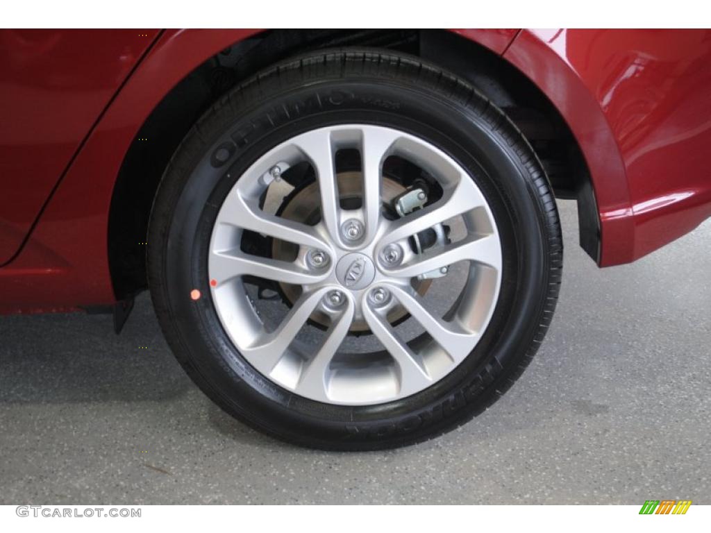 2011 Kia Forte EX 5 Door Wheel Photo #43814790