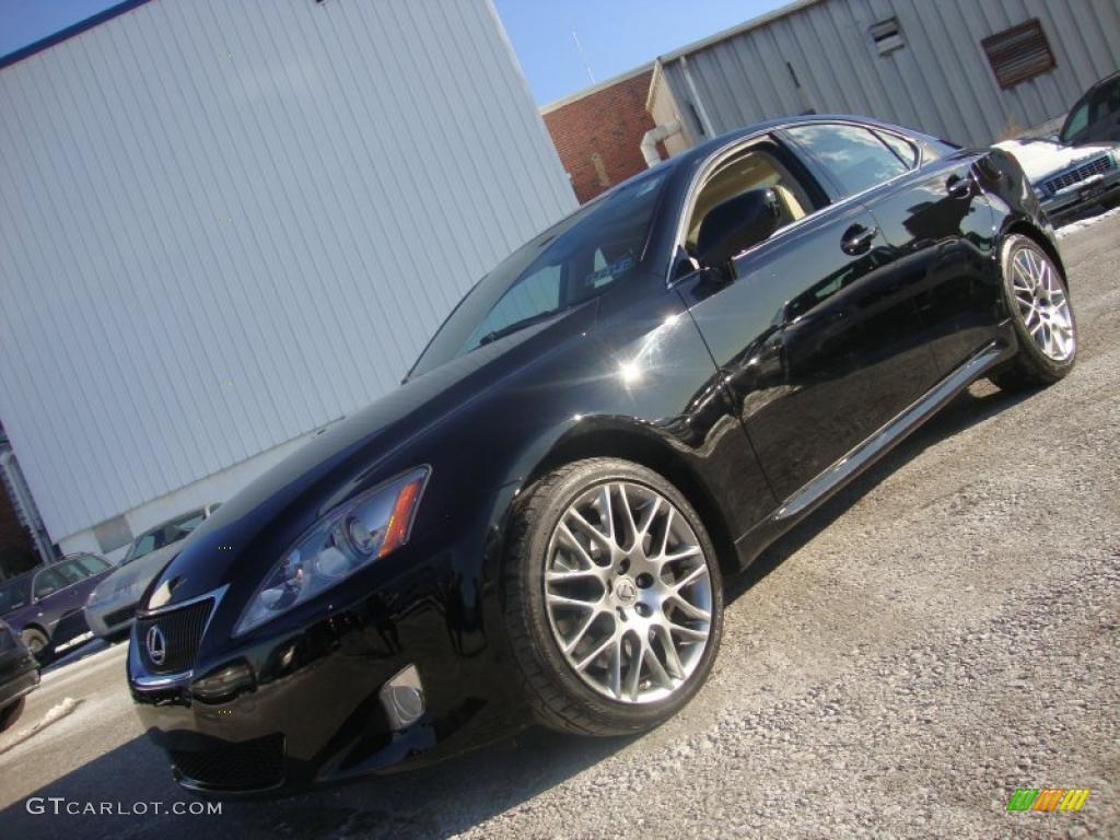 2007 IS 350 - Obsidian Black / Cashmere photo #1