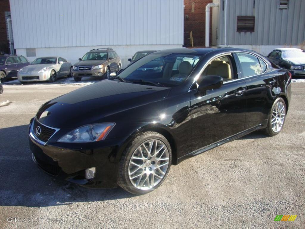 Obsidian Black 2007 Lexus IS 350 Exterior Photo #43815782