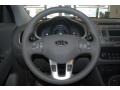 Alpine Gray Steering Wheel Photo for 2011 Kia Sportage #43816082