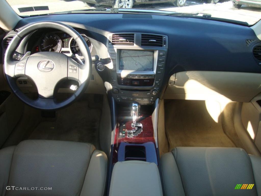 2007 Lexus IS 350 Cashmere Dashboard Photo #43816178