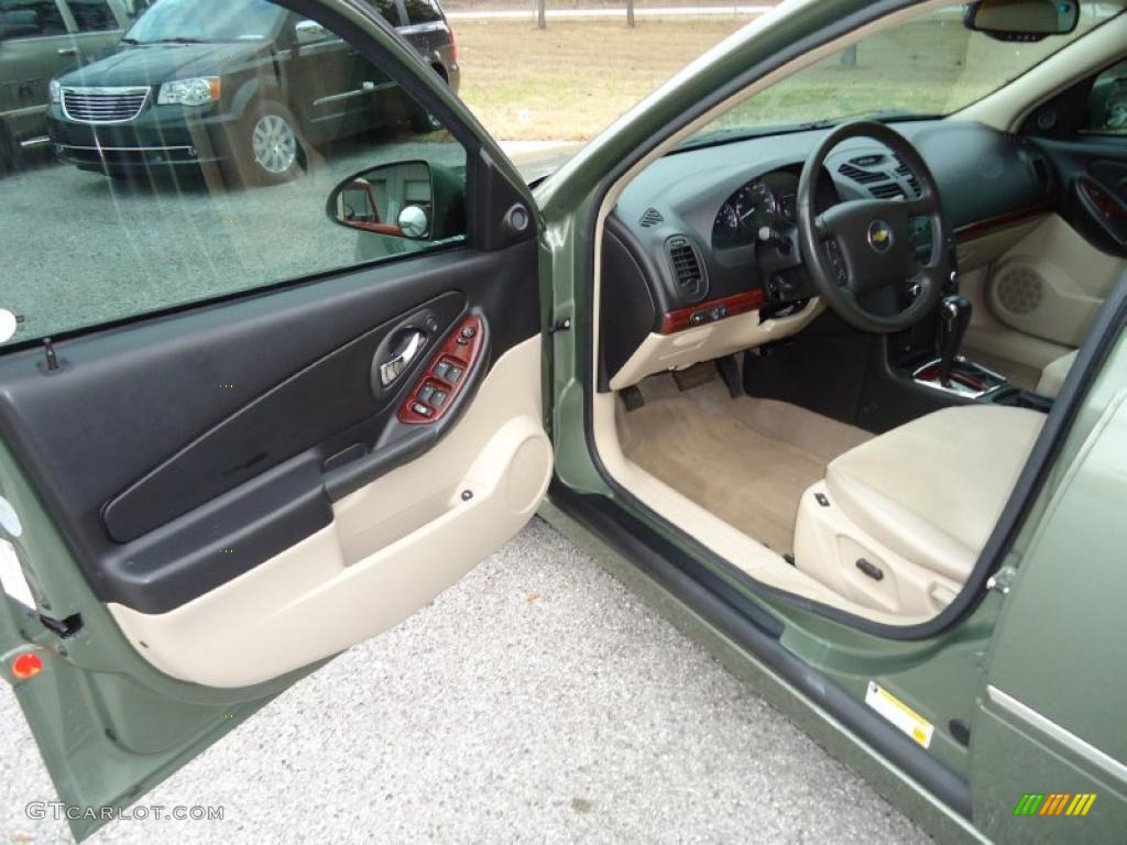 2006 Malibu LTZ Sedan - Silver Green Metallic / Cashmere Beige photo #4