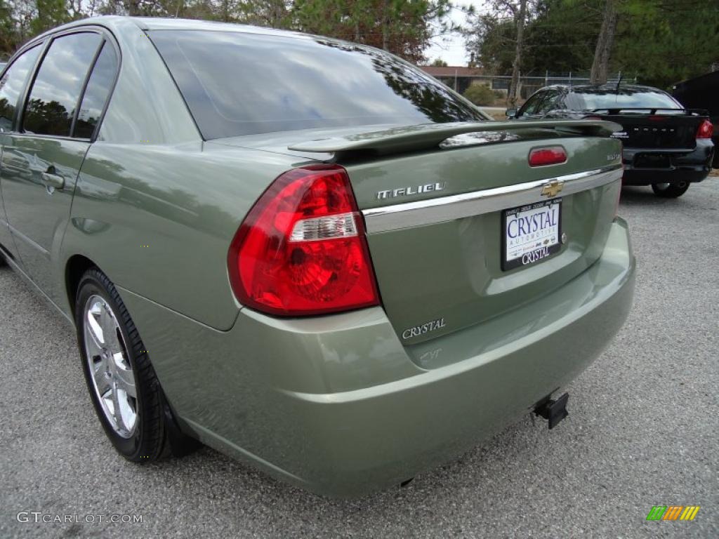 2006 Malibu LTZ Sedan - Silver Green Metallic / Cashmere Beige photo #10