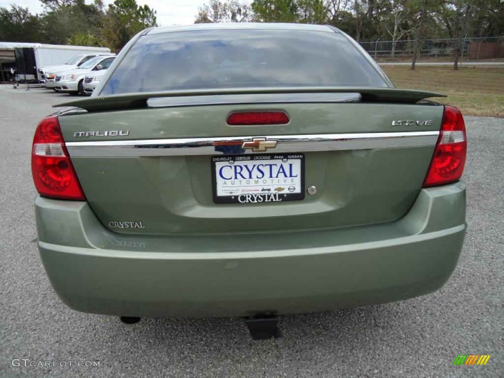 2006 Malibu LTZ Sedan - Silver Green Metallic / Cashmere Beige photo #11