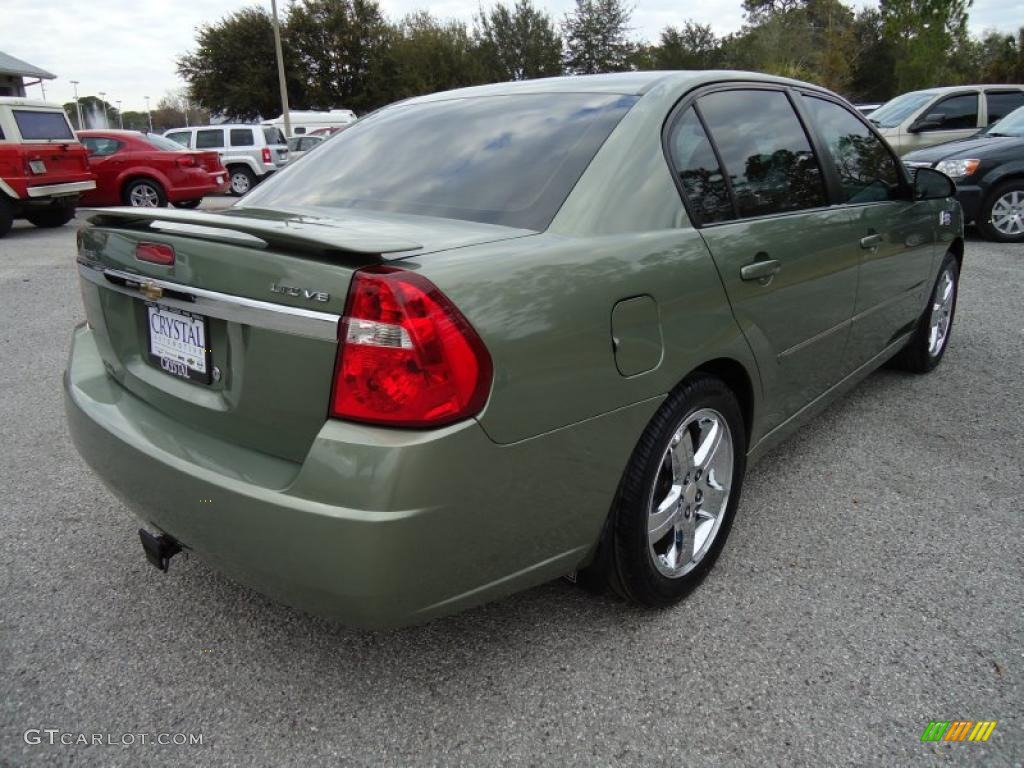 2006 Malibu LTZ Sedan - Silver Green Metallic / Cashmere Beige photo #12