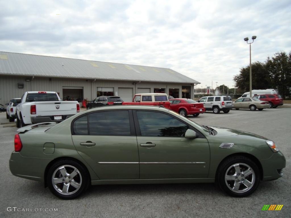 2006 Malibu LTZ Sedan - Silver Green Metallic / Cashmere Beige photo #13