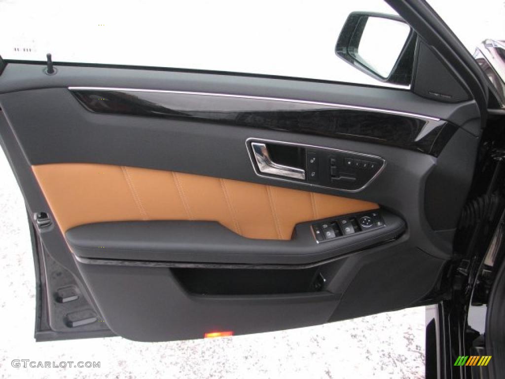 2010 Mercedes-Benz E 550 4Matic Sedan Natural Beige Door Panel Photo #43818931