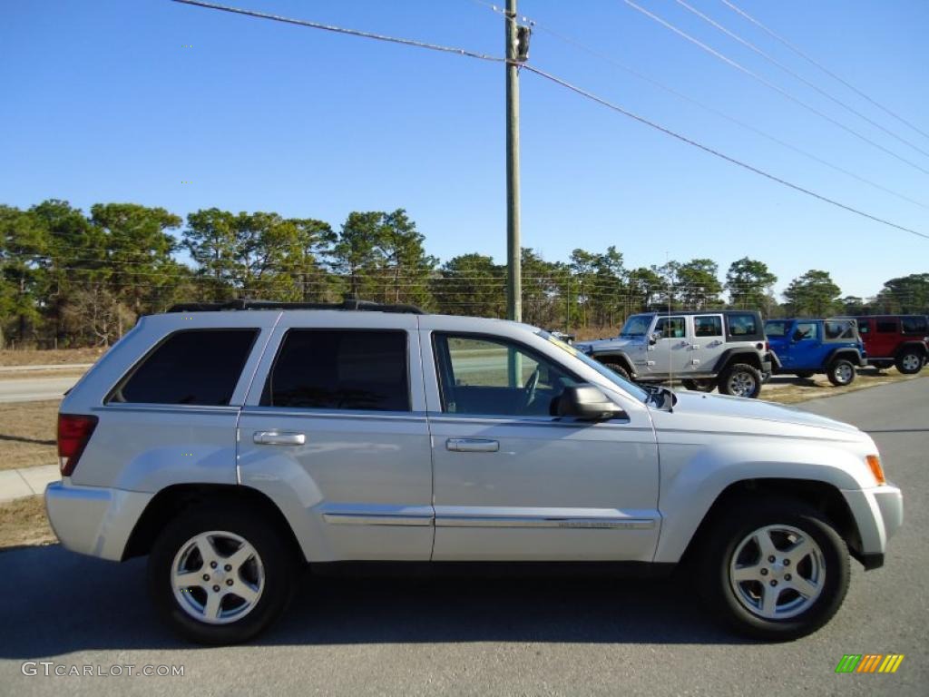 2005 Grand Cherokee Limited - Bright Silver Metallic / Medium Slate Gray photo #13