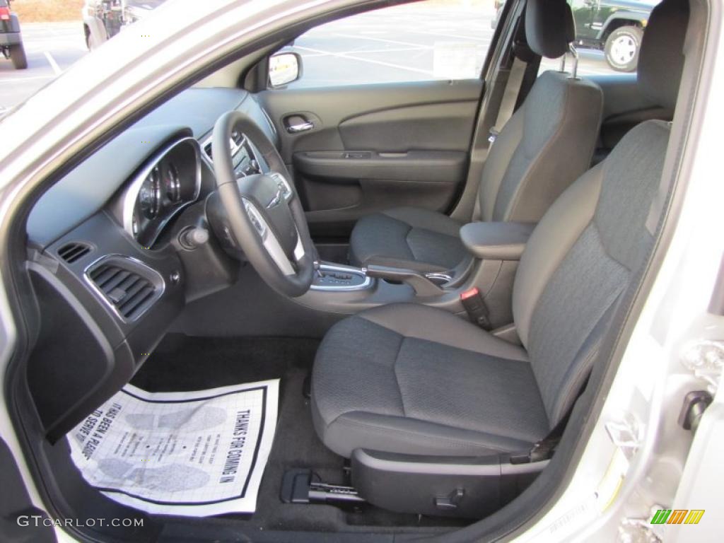 Black Interior 2011 Chrysler 200 Touring Photo #43819916
