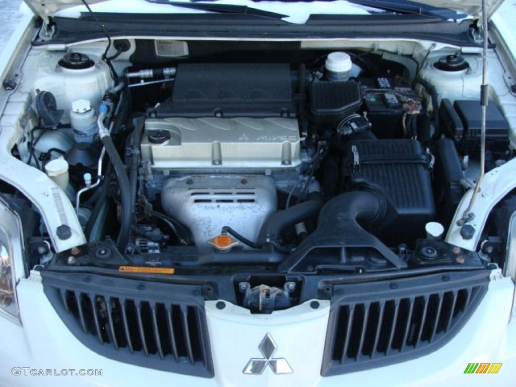 2006 Mitsubishi Galant DE 2.4 Liter SOHC 16 Valve MIVEC 4 Cylinder Engine Photo #43820475