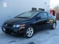 Nighthawk Black Pearl - Civic EX Coupe Photo No. 1