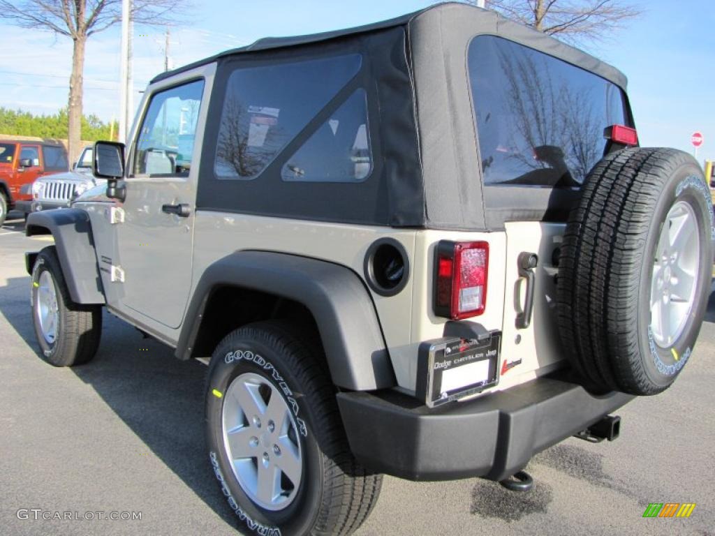 2011 Wrangler Sport S 4x4 - Sahara Tan / Black photo #2