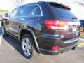 2011 Brilliant Black Crystal Pearl Jeep Grand Cherokee Overland  photo #2