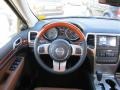 2011 Brilliant Black Crystal Pearl Jeep Grand Cherokee Overland  photo #13