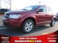 2011 Deep Cherry Red Crystal Pearl Dodge Journey Express  photo #1