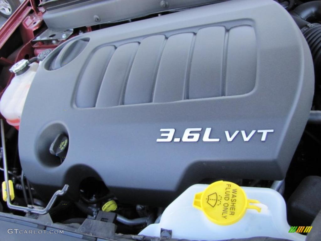2011 Dodge Journey Mainstreet 3.6 Liter DOHC 24-Valve VVT Pentastar V6 Engine Photo #43822612