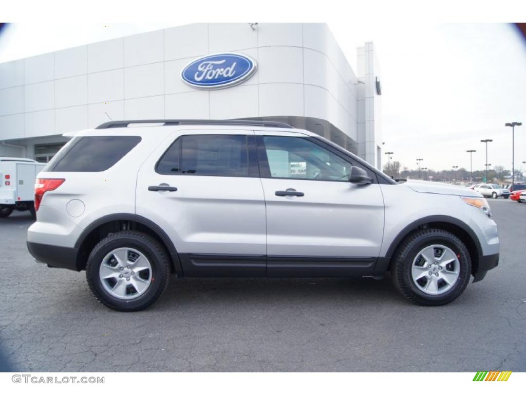 Ingot Silver Metallic 2011 Ford Explorer FWD Exterior Photo #43823177