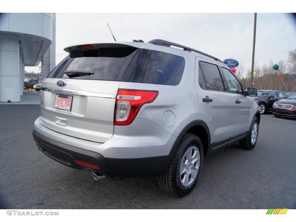 Ingot Silver Metallic 2011 Ford Explorer FWD Exterior Photo #43823189