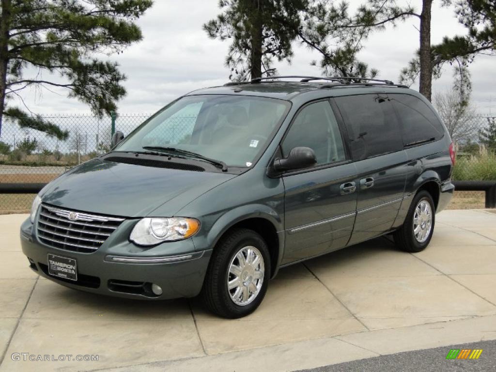 Magnesium Pearl 2007 Chrysler Town & Country Limited Exterior Photo #43824381