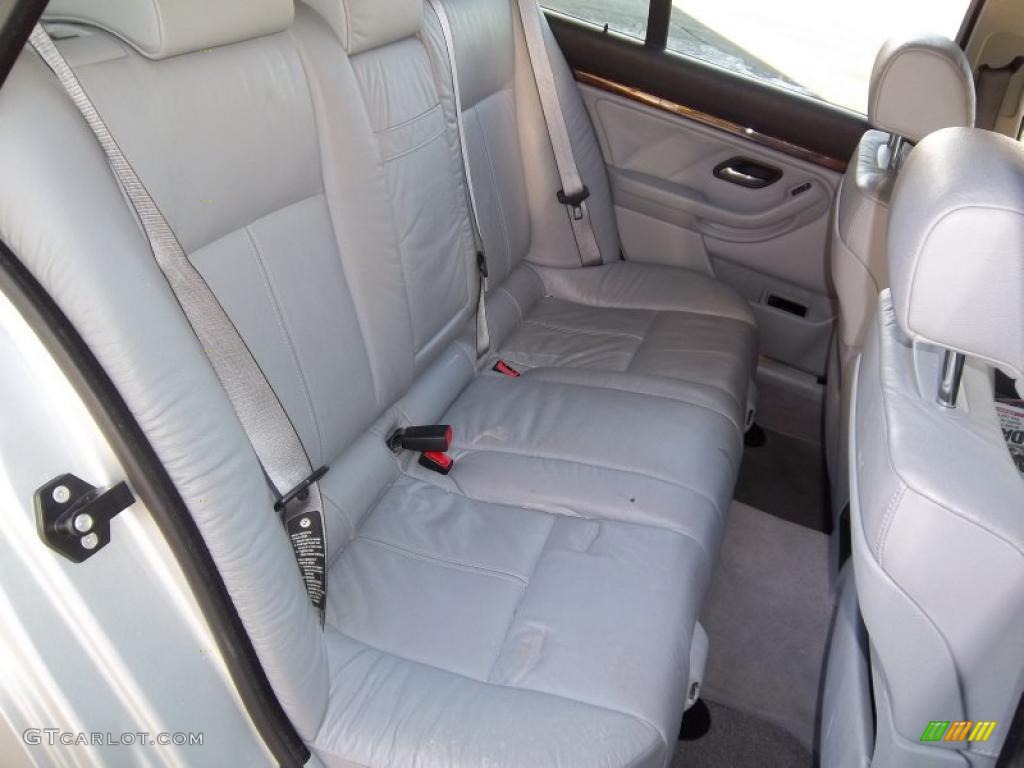 Grey Interior 2001 BMW 5 Series 540i Sport Wagon Photo #43825605