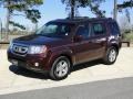 Dark Cherry Pearl 2009 Honda Pilot EX-L Exterior