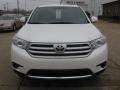 2011 Blizzard White Pearl Toyota Highlander V6  photo #2